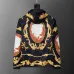 Versace Men's Baroque  Printed Hooded Jacket #A54237