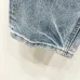 Chrome Hearts Inspired Blue Denim Jeans With Colorful Cross Patches For Edgy Fashion #A54279