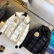 Moncler & Palm Angels 2020SS Winter down jacket down Coat for Men 1:1 high quality White/Black #99899362