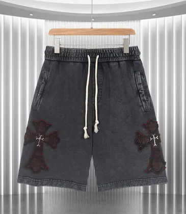 Chrome Hearts Pants for Chrome Hearts Short pants for men #A52631