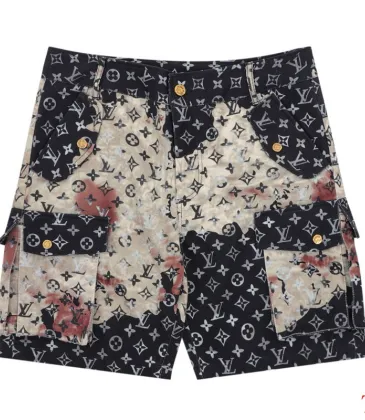 Louis Vuitton Bleach Effect Monogram Denim Pants #A52980