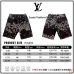 Louis Vuitton Pants for Louis Vuitton Short Pants for men Black plaid jeans short #A52978