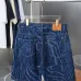 Louis Vuitton Pants for Louis Vuitton Short Pants for men Rippled denim shorts #A52990