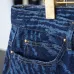 Louis Vuitton Pants for Louis Vuitton Short Pants for men Rippled denim shorts #A52990