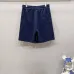 Louis Vuitton Short Pants for men Pure Cotton Black/Blue #A52979