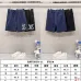 Louis Vuitton Short Pants for men Pure Cotton Black/Blue #A52979