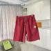 Moncler pants for Moncler  short pants  for men Red/Blue/Black #A53832