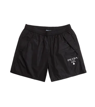 Prada Pants for Men Black Light Re-nylon Shorts #A53892