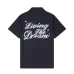 Amiri Shirts LIVING THE DREAM SHORT  Black/White #A53888