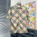Burberry Shirts for Burberry AAA+ Shorts-Sleeved Shirts for men #A53180