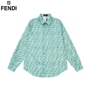 Fendi Shirts for Fendi Long-Sleeved Shirts for men #A44029