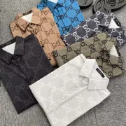 Gucci GG long-sleeved shirts for men #A42410