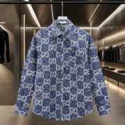 Gucci shirts for Gucci long-sleeved shirts for men #A49811