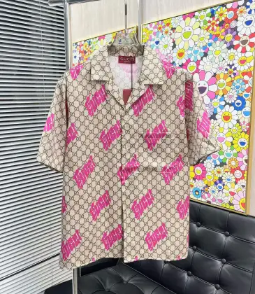Gucci shirts for Gucci short-sleeved shirts for men #A53173