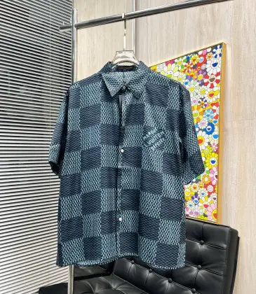 Louis Vuitton Shirts for Louis Vuitton Short sleeve shirts for men #A53166