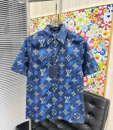 Louis Vuitton Shirts for Louis Vuitton Short sleeve shirts for men #A53169