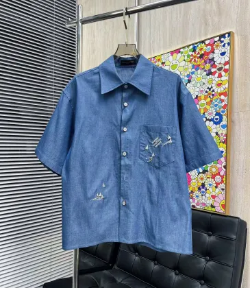 Louis Vuitton Shirts for Louis Vuitton Short sleeve shirts for men #A53170