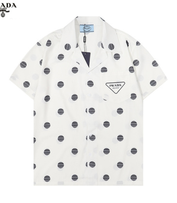 Prada Shirts for Prada Short-Sleeved Shirts For Men #999923702