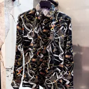 Versace Shirts for Versace Long-Sleeved Shirts for men #A40478