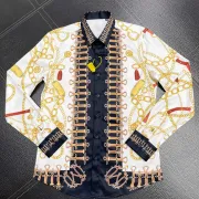 Versace Shirts for Versace Long-Sleeved Shirts for men #A41201