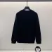 Black/White Sweatshirt With Cute Teddy Bear And Burberry - Inspired Scarf Design #A54392