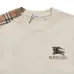 Burberry Beige/Black Sweatshirt With Iconic Check Patchwork And Embroidered Logo #A54281