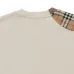 Burberry Beige/Black Sweatshirt With Iconic Check Patchwork And Embroidered Logo #A54281