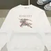 Burberry White/Black Sweatshirt With Classic Equestrian Knight Logo And Brand Name #A54394