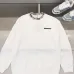 Burberry White/Black Sweatshirt With Signature Check Collar And Brand Logo Detailing #A54395