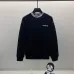 Burberry White/Black Sweatshirt With Signature Check Collar And Brand Logo Detailing #A54395