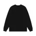 Celine Black Long Sleeve Sweatshirt With Playful House Tree Sun Graphic Design #A54301