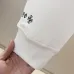 Stylish White/Black Chrome Hearts Sweatshirt With Classic Cross And Text Prints #A54390