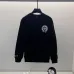 Stylish White/Black Chrome Hearts Sweatshirt With Classic Cross And Text Prints #A54390