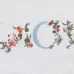 Dior White/Black Sweatshirt With Floral - Embroidered Logo For Elegant Casual Fashion #A54276