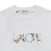 Dior White/Black Sweatshirt With Floral - Embroidered Logo For Elegant Casual Fashion #A54276