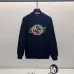 Gucci Black Sweatshirt With Vibrant Colorful Interlocking G Logo And Brand Lettering #A54419