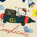 Gucci Cream Long - Sleeve Shirt With Hello Kitty Rocket And Brand Elements #A54299