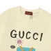 Gucci Cream Long Sleeve Shirt With Playful Graphic Prints And Brand Logo #A54300