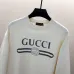 Gucci Cream Sweatshirt With Classic Brand Logo And Interlocking G Design #A54418