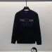 Gucci White Sweatshirt With Iconic Double G Logo And Web Stripe Design #A54420