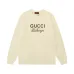 White Gucci x Balenciaga Long Sleeve Shirt Featuring Iconic Brand Logos  #A54298