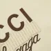 White Gucci x Balenciaga Long Sleeve Shirt Featuring Iconic Brand Logos  #A54298