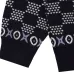 Louis Vuitton Black Knit Sweater With Signature Monogram Patterns And Colorful Trims #A54273