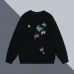 Louis Vuitton Black/White Sweatshirt With Colorful Butterfly Motifs And Brand Logo #A54272