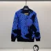 Louis Vuitton Inspired Monogram Pattern Patchwork Design White And Navy Sweatshirt #A54417