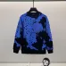 Louis Vuitton Inspired Monogram Pattern Patchwork Design White And Navy Sweatshirt #A54417