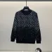 Louis Vuitton Inspired White Sweatshirt With Gradient Checkerboard Pattern And Brand Patch #A54416