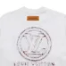Louis Vuitton Sweatshirt With Embroidered LV Logo Luxury Casual Fashion Piece White/Black #A54375