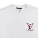 Louis Vuitton Sweatshirt With Embroidered LV Logo Luxury Casual Fashion Piece White/Black #A54375