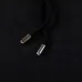 Off - White Black Washed Hoodie With Subtle Red Brand Logo #A54250